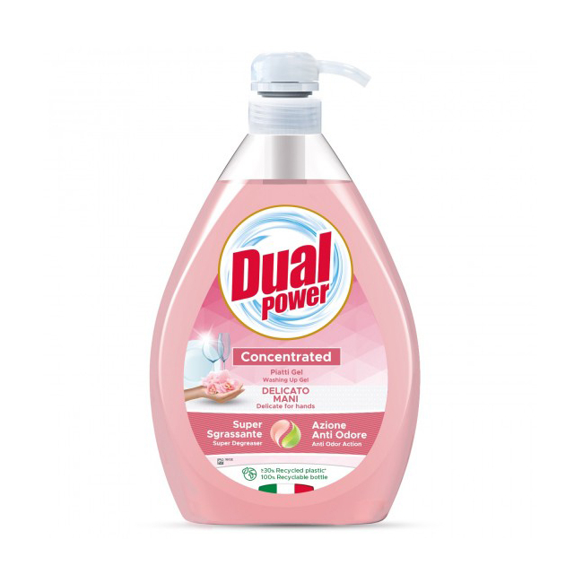 Detergent de vase Dual Power Piatti Gel 1000ml Delicat DNC21333