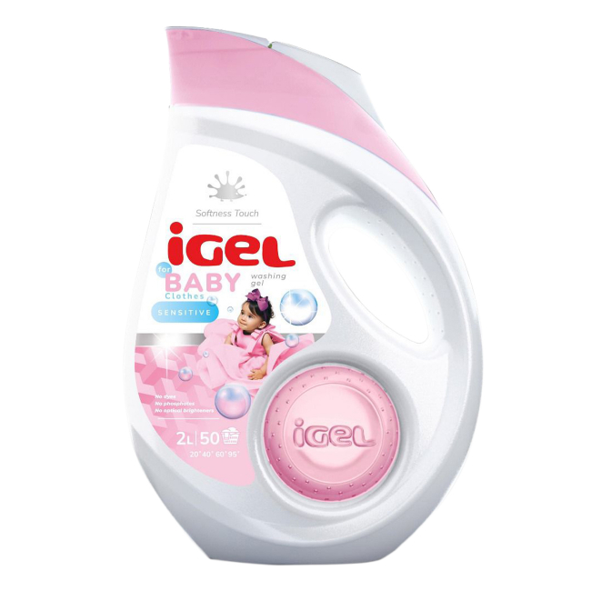 Detergent Lichid de Rufe 2l Baby IGEL CNN51121