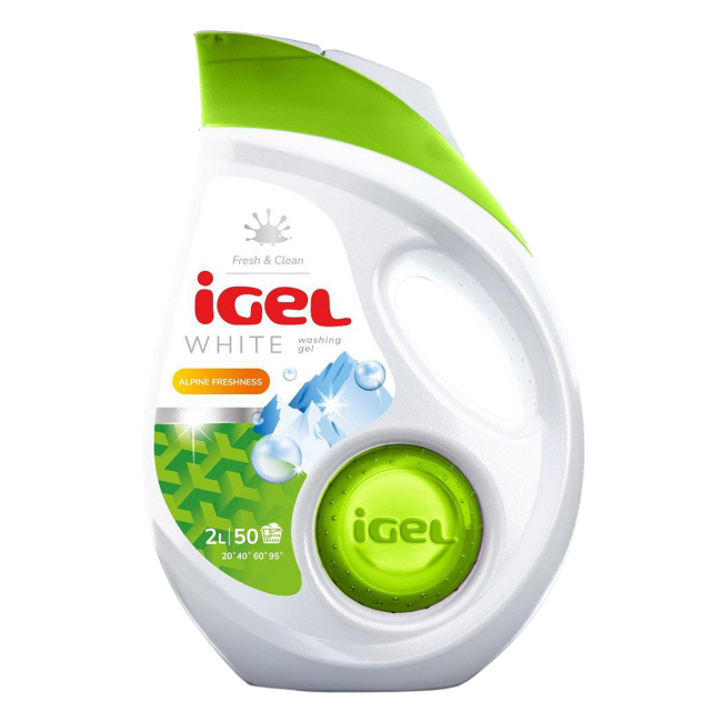 Detergent Lichid de Rufe 2l White IGEL CNN51122