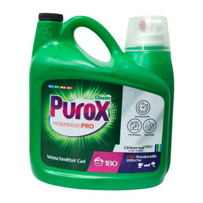 Detergent Lichid de Rufe 5.4l Universal 180 Spalari Purox DNC65319