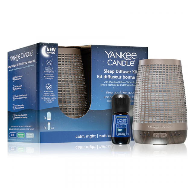 Difuzor Yankee Candle Sleep Calm Night Kit Bronze DNC66387