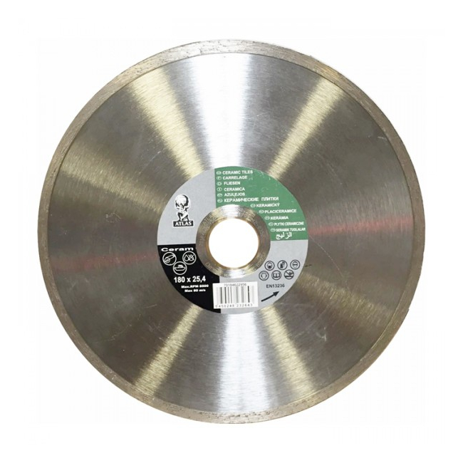 Disc debitat placi ceramice diamantat Atlas Ceramic 180x25.40mm