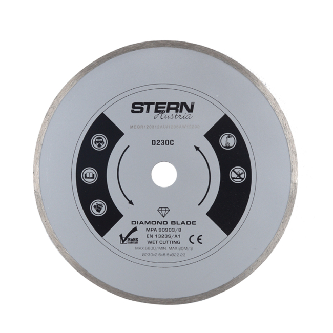 Disc Diamantat pentru Taiere Umeda 230mm Stern D230C