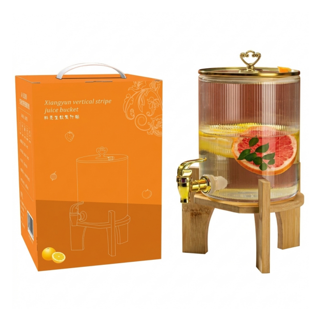 Dispenser Limonada Robinet si Suport 3.6l Sticla Fier Wei A16509 DNC68116