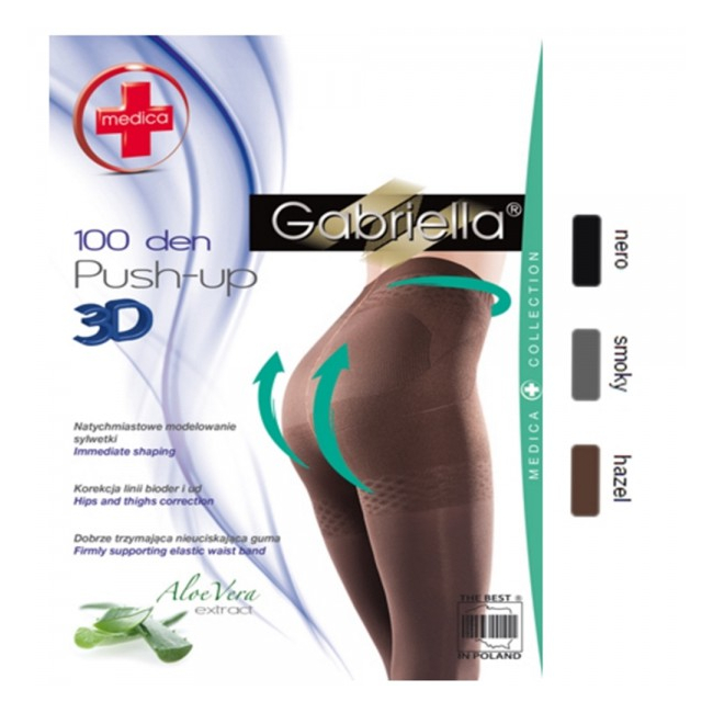 brush Unsatisfactory curse Dresuri Gabriella Medica Push-up 3D cu Aloe Vera 100 DEN 171 Preturi Ieftine