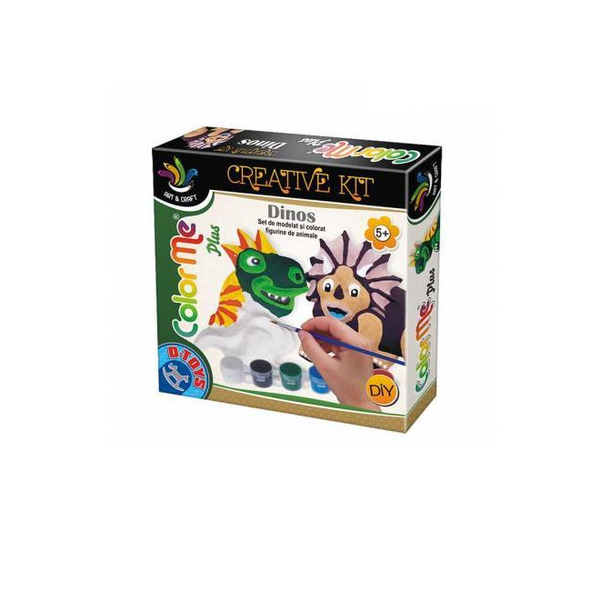 DToys Joc Creativ Color Me Plus Dinos