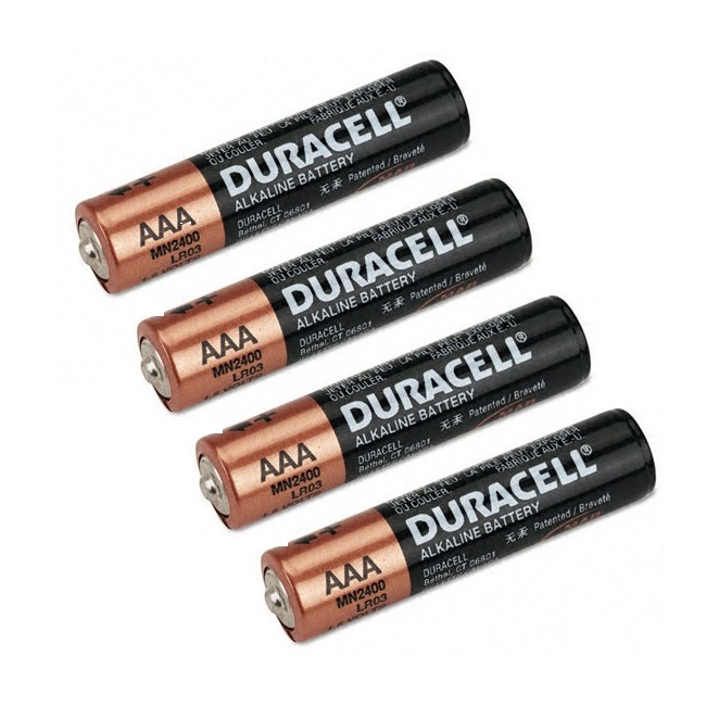 Duracell set 4 baterii LR03 1.5V tip AAA 9B003 XXM