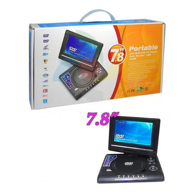 Dvd Player Portabil LMD750 cu Acumulator si Telecomanda