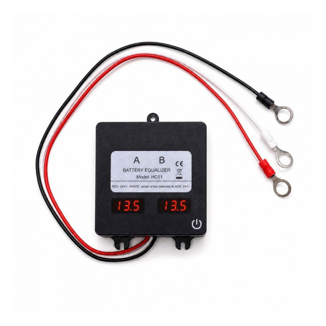 Egalizator Acumulatori 24V Afisaj Dublu LED pentru 2 Baterii 12V HC01 DALBI 0A005 XXM