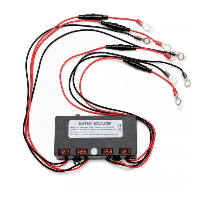 Egalizator Acumulatori 48V 4 Afisaje LED 4 Baterii 12V HC02 DALBI 0A006 XXM
