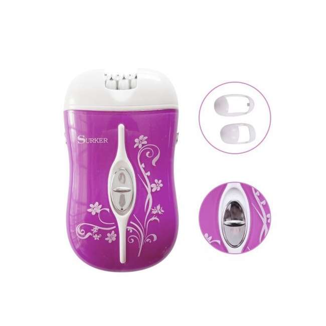 Epilator Electric  2in1 pentru Fata si Corp cu Acumulator Surker RF501