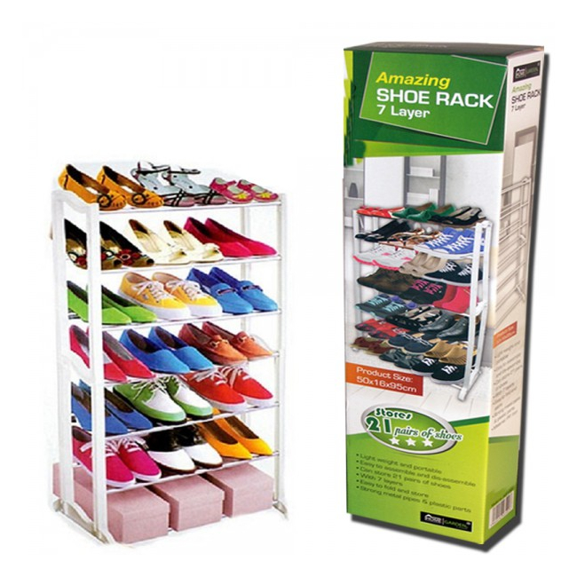 Etajera suport pantofi si incaltaminte Amazing Shoe Rack 7 etaje