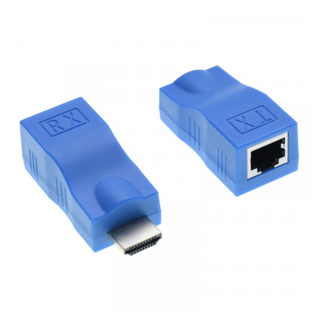 Extendere HDMI 30m prin Utp/Ftp Cat 5E/6 2C020 XXM