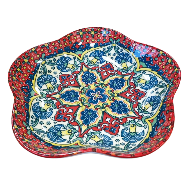 Farfurie Ceramica Adanca Model Traditional 20x3.8cm 24-115 CNN52666