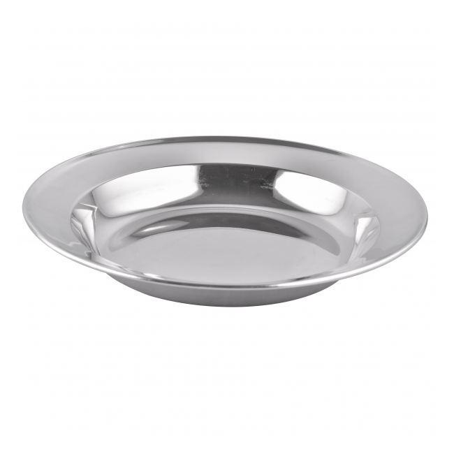 Farfurie Inox adanca 18cm Grunberg IFG18