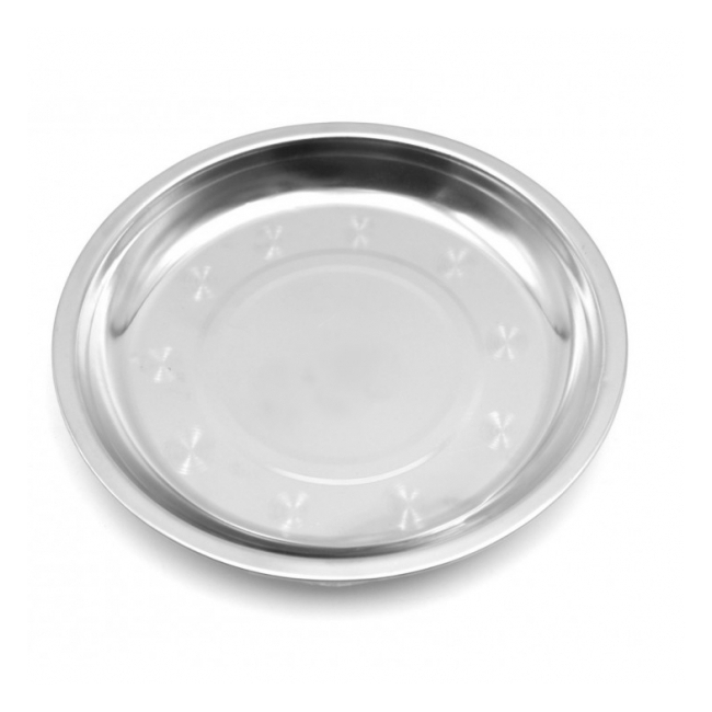 Farfurie Intinsa din Inox Lucios 18x2cm CNN12924