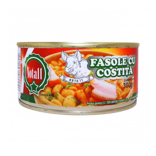Fasole cu costita Nota11 300g MGR13137