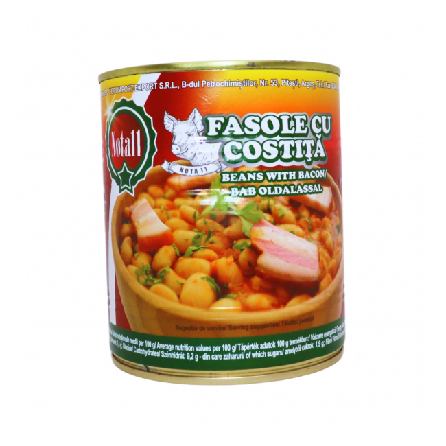 Fasole cu costita Nota11 800g MGR27740