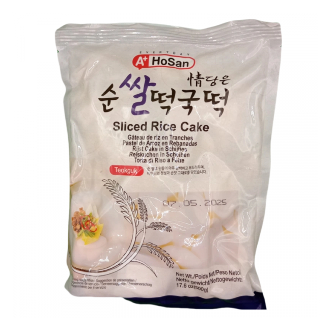 Rice Cake Pasta orez Feliat pentru Tteokbokki A+ HOSAN 500g MLL