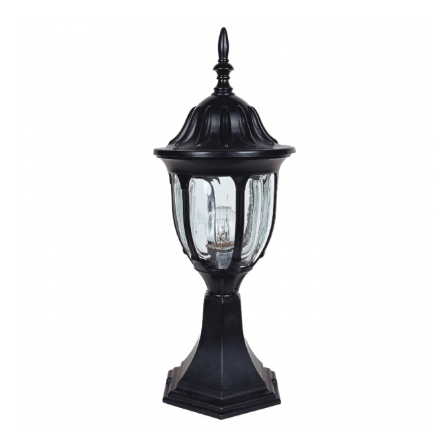 Felinar Cu Picior pentru Gradina Negru 220V 60W IP43 SPN3261