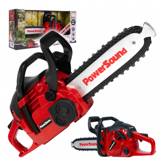 Ferastrau de jucarie realist pentru copii Lant Rotativ 37x15.5x10cm 192 CWT
