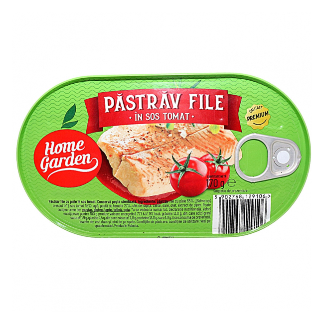 File de pastrav in sos tomat Home Garden 170g MGR22019