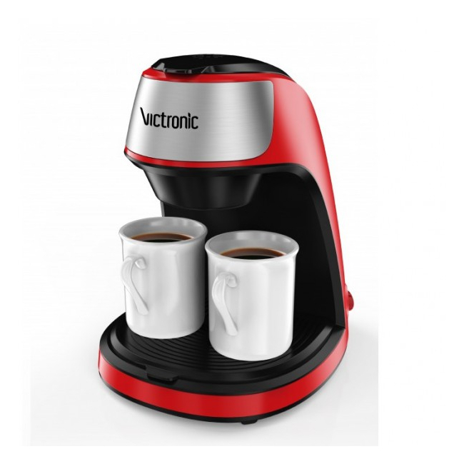 Filtru Cafea 250ml cu Doua Cesti 2x125ml 450W Victronic VC3616