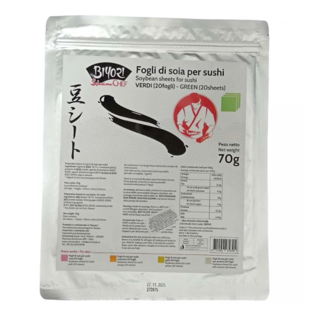 Foi din soia verzi pentru sushi Biyori RH 70g MLL