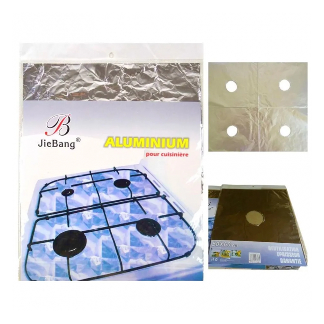 Folie protectoare pentru aragaz din aluminiu 50x60cm MGR8012