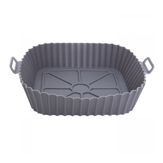 Forma patrata silicon alimentar pentru air fryer 20x20x6.5cm Grunberg AFA2611