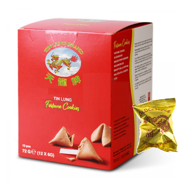 Fortune Cookies 12 Prajiturele cu Ravas Engleza si Germana 12x6g 72g TL MLL