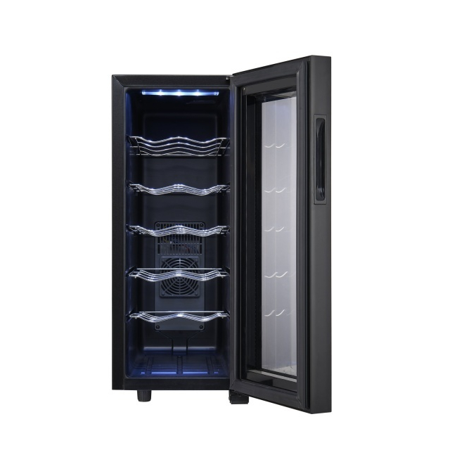 Frigider pentru vinuri Negru 33L 50W luminare interioara Zilan ZLN4682