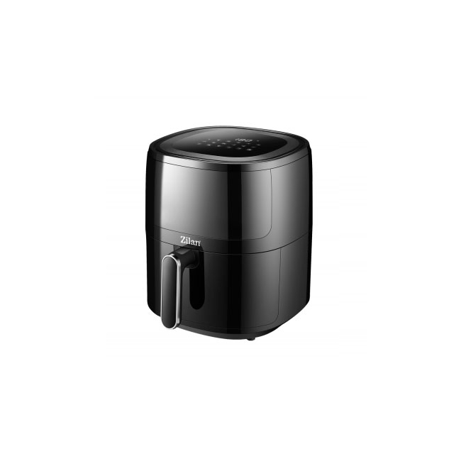 Friteuza Air Fryer 1500W capacitate 5l negru ZILAN ZLN9983