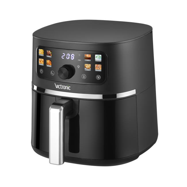 Friteuza cu aer cald cronometru 0-60 min 6l 1450-1750W Victronic VC4958