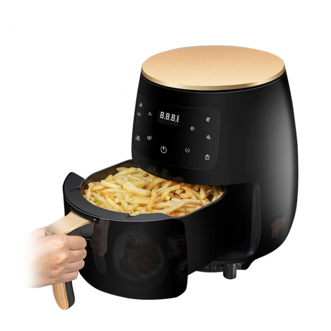 Friteuza fara Ulei Air Fryer Display Functie Coacere 6l Hoffmans HM6018