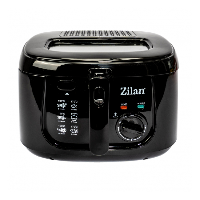 Friteuza ulei putere 1800W capacitate 2.5l Zilan ZLN2317