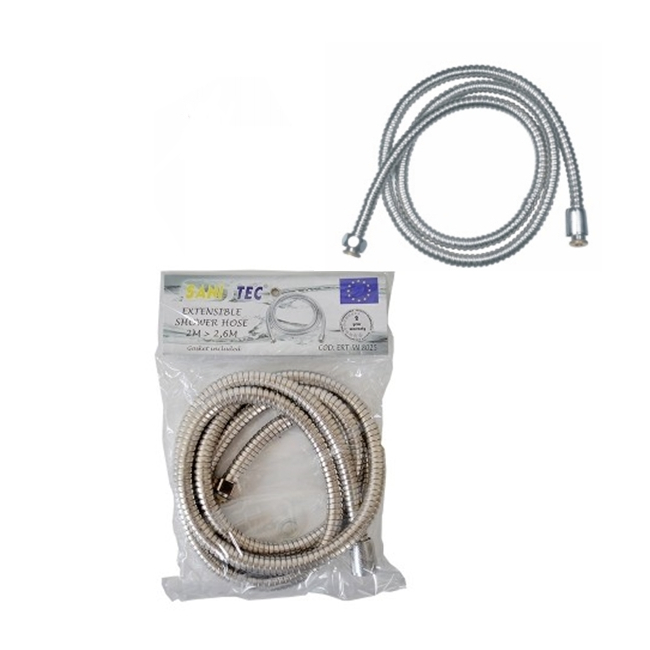 Furtun dus extensibil 2m la 2,6m Sanitec SN8025