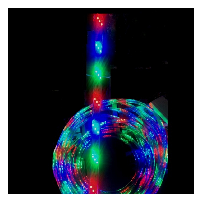 Furtun Luminos 10m cu Banda 780LED SMD Jocuri Lumini Multicolore TO
