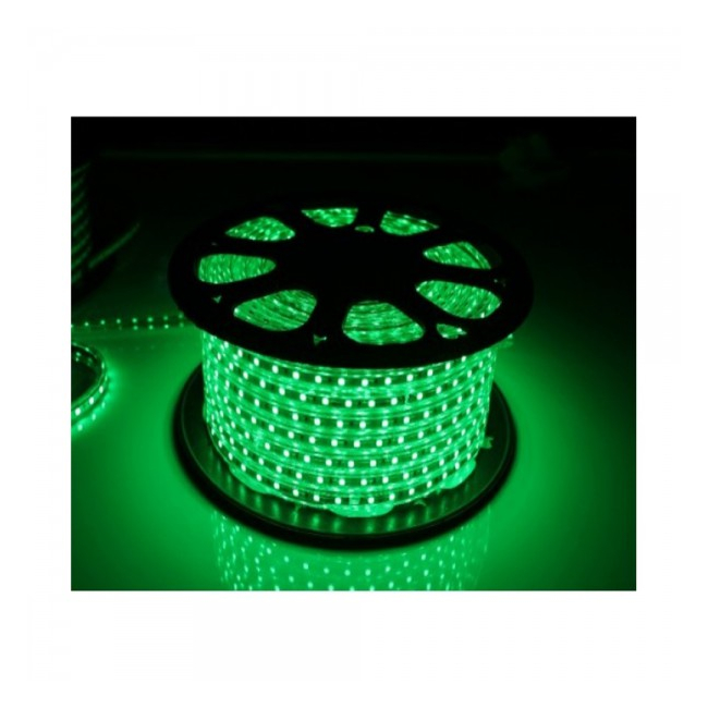 Furtun Luminos Banda 6000 LEDuri SMD 3528 Lumina Verde Rola 100m 8022