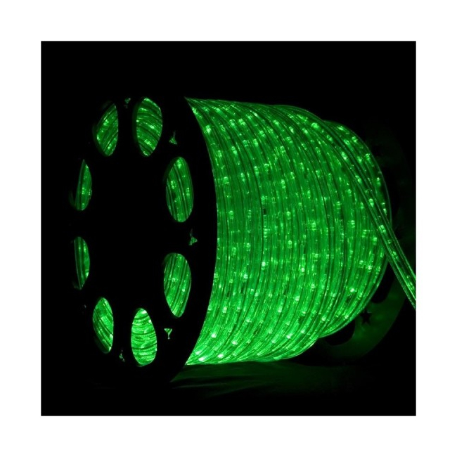 Furtun Luminos cu 3600 LED Lumina Verde 100m