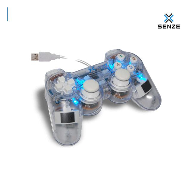 Game Pad Joystick USB Transparent Senze