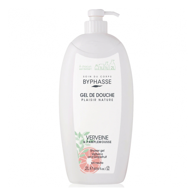 Gel de dus Verbena si Grapefruit 2000ml Byphasse DNC53871