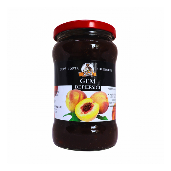 Gem de piersici Boierul 360g MGR17333