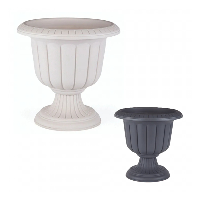 Ghiveci Nergiz cu picior 25.3L 47x47cm DIV.CULORI SERN002 DNC63242