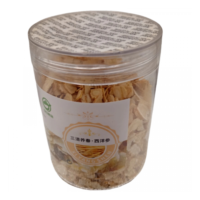 Ginseng uscat feliat Xiyang Shen la Borcan SQYC 50g PDD MLL