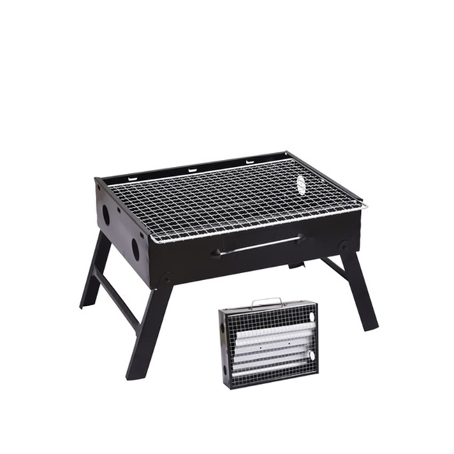 Gratar Portabil Dreptunghiular Pliabil 36x27x20cm Otel BBQ06 JU