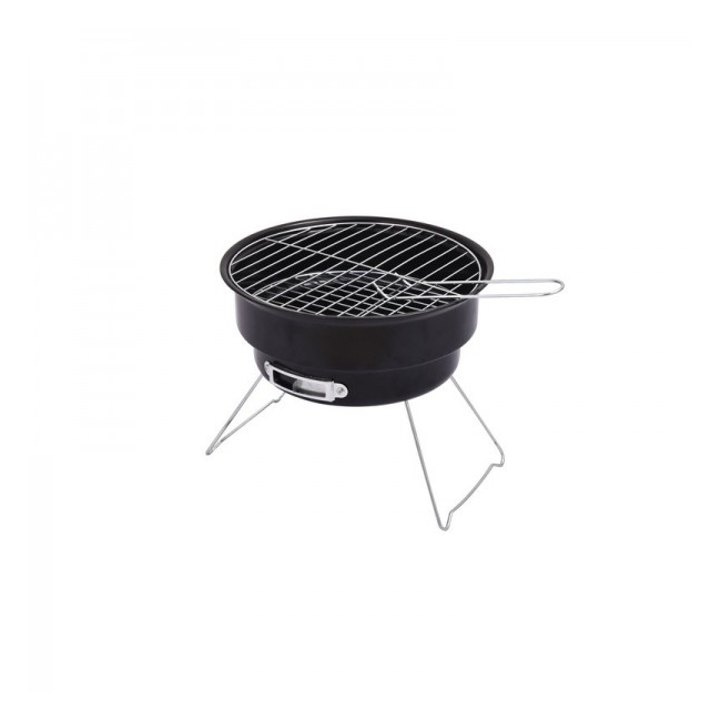 Gratar Portabil Rotund din Otel, Pliabil 26.5x24cm BBQ24 JU