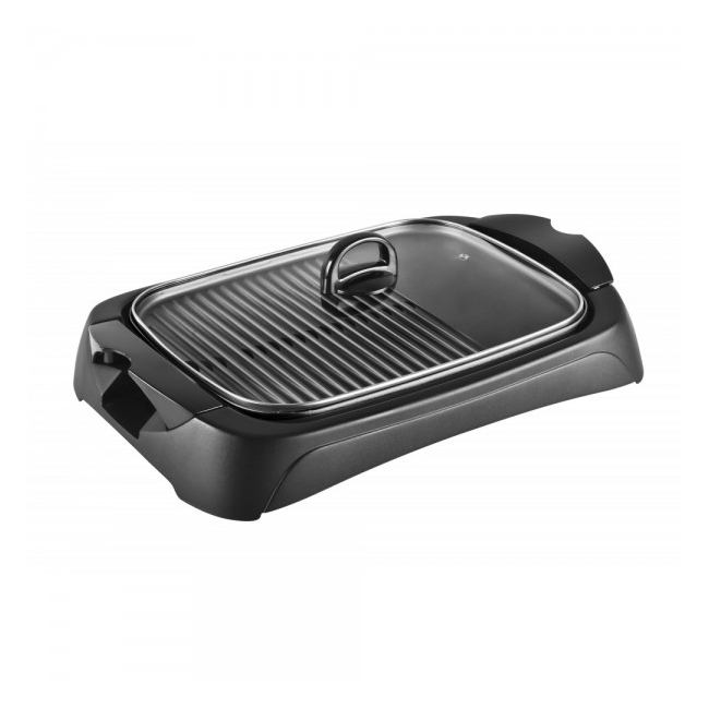 Grill Electric cu Capac Sticla 2000W Zephyr Z1015O