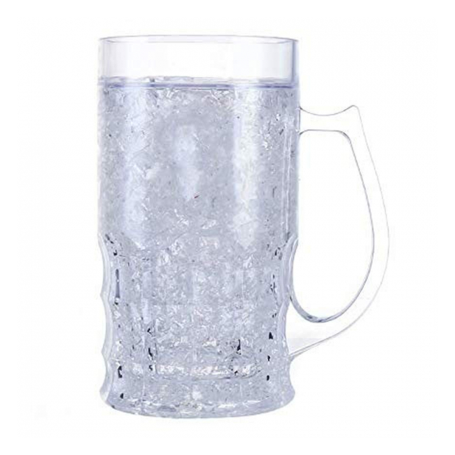 Halba cu Pereti Dubli pentru Bere Rece 400ml WEI A16095 DNC64011