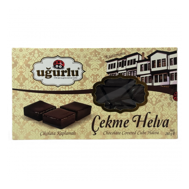 Halva invelita in ciocolata Ugurlu 280g Saray Helvasi MGR28539